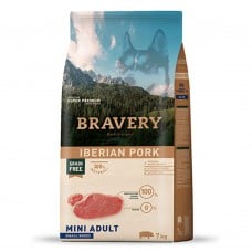 Bravery  Iberian Pork Mini Adult сухой корм для собак малых пород с иберийской свининой 7 кг