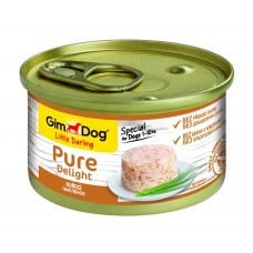 GimDog Little Darling Pure Delight с курицей для собак 85g