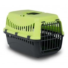 Bergamo Gipsy 1 Small Green переноска с пластиковой дверцей для кошек и собак до 6 кг (зеленая)