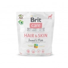 Brit Care Dog Insect Fish сухой корм для собак с насекомыми и рыбой для кожи и шерсти 1кг