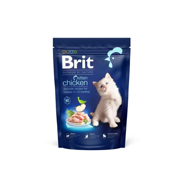 Brit Premium by Nature Cat Kitten 800 г (для котят с курицей)