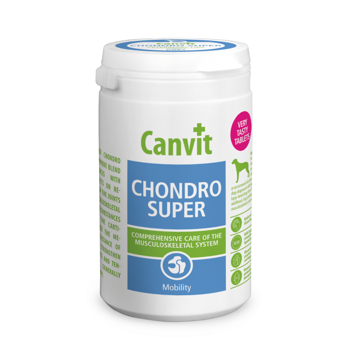 Canvit Chondro Super комплексный препарат для регенерации суставов у собак более 20 кг (230 табл.)