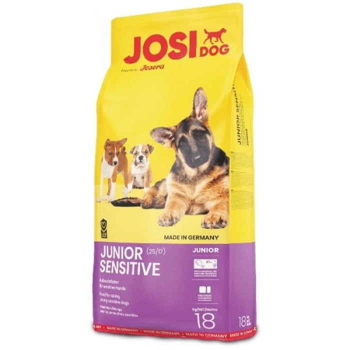 Josera JosiDog Junior Sensitive корм для молодых собак с чуствительным пищеварением 15 кг