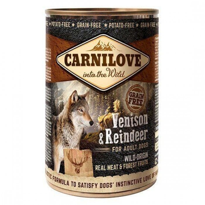 Carnilove Dog с северным оленем 400 g
