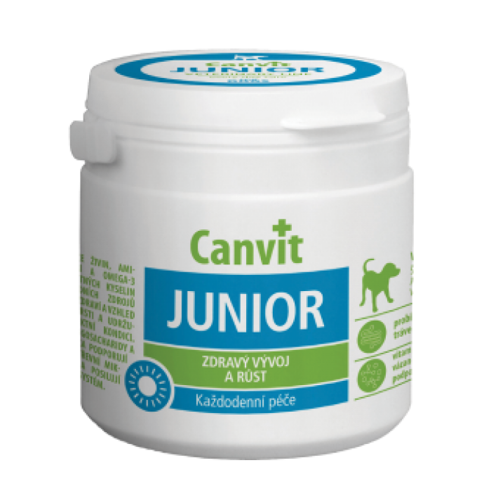 Сanvit Junior комплекс вітамінів і мікроелементів для цуценят 100 табл.