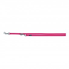 Trixie Premium поводок-перестежка для собак средних и крупных пород цвета фуксии размер: M-L 2м/20мм