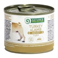 Nature's Protection Adult Light Turkey & Lamb влажный корм для собак с индейкой и ягненком 200 г* 6шт.