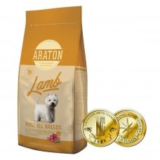 ARATON LAMB Adult All Breeds сухой корм для взрослых собак с ягнятиной 15 кг