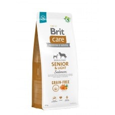 Brit Care Dog Grain-free Senior & Light беззерновой корм для стареющих собак с лососем 12 кг