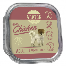 ARATON Adult with chicken влажный корм для взрослых собак с курицей 150 г