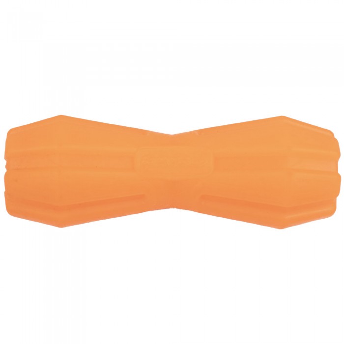 AGILITY игрушка для собак гантель с отверстием (оранжевая) 15 см