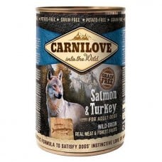 Carnilove Dog с лососем и индейкой 400 g