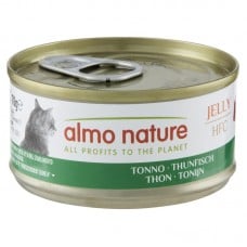 Almo Nature HFC Cat Jelly влажный корм с тунцoм для кошек 70 г*6шт