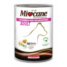 Morando Miocane влажный корм для собак с ягнёнком и картофелем 400 г