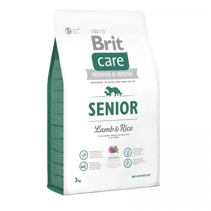 Brit Care Senior Lamb and Rice (для пожилых собак всех пород) 3 kg