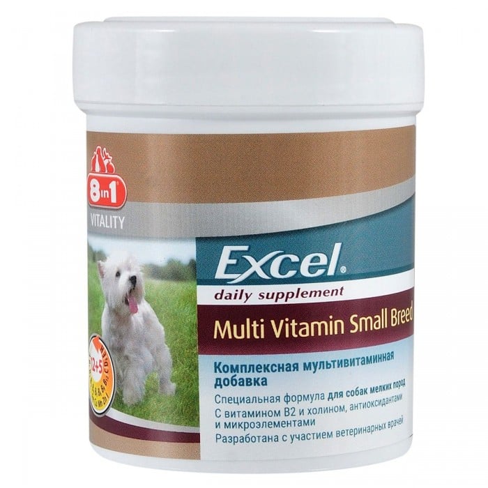 Excel Multi Vitamin витамины для маленьких собак 70таб/150ml