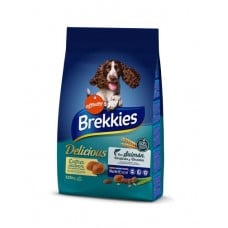 Brekkies Dog Delice Fish сухой корм для собак всех пород с рыбой 7,25 кг