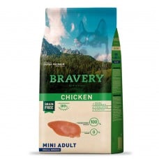 Bravery Chicken Mini Adult сухой корм для собак малых пород с курицей 2 кг