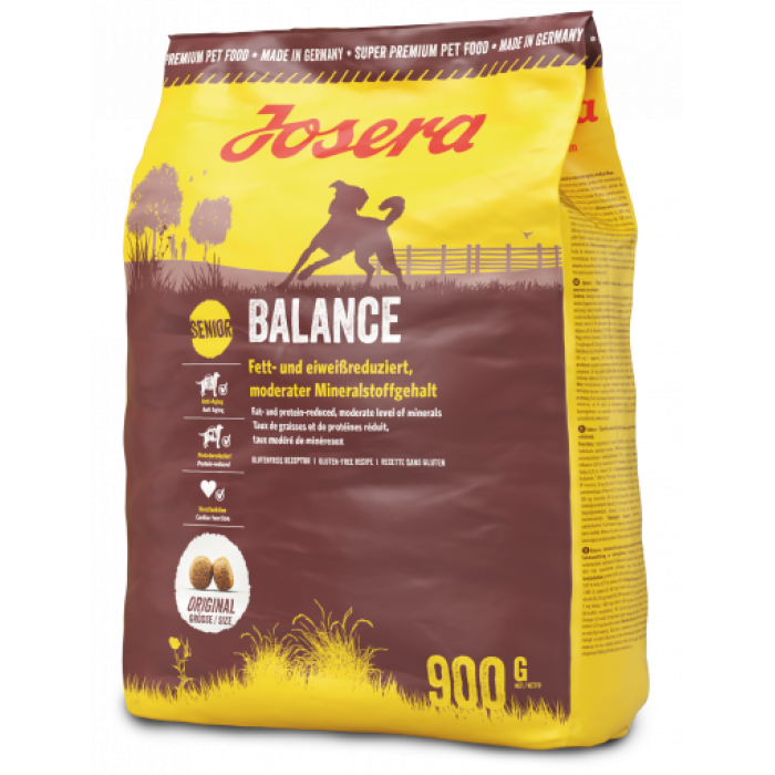 Josera Balance сухой корм для пожилых и малоактивных собак 0,9 кг