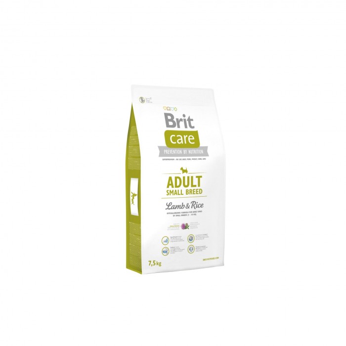 Brit Care Adult Small Breed Lamb and Rice 7,5 kg (для собак весом до 10 кг)