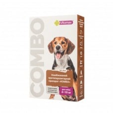 Vitomax Combo капли от экто- и эндо-паразитов для собак от 4 до 10 кг, 1 мл