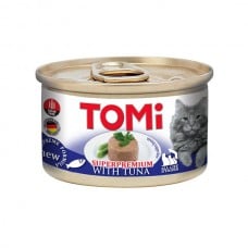 TOMI TUNA мясной мусс с тунцом для котов 85г*12шт