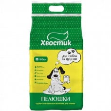 Хвостик пеленки для собак и щенков 56×56 см 100 шт