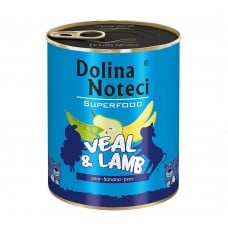 Dolina Noteci Superfood влажный корм с телятиной и бараниной 800 г