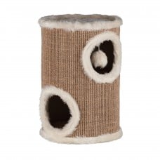 Trixie Edoardo Cat Tower когтеточка для кошек Башня коричневая/кремовая 33×50 см