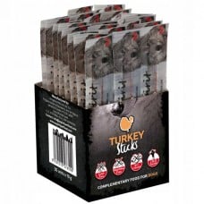 Alpha Spirit Dog Sticks Turkey полувлажные лакомства для собак из индейки 30*10г (палочки)