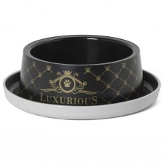 Moderna Double Trendy Dinner Luxurious миска для собак (чорная) 735 мл