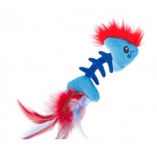 Petstages Feather Fish Bone Cat Toy игрушка для кошек