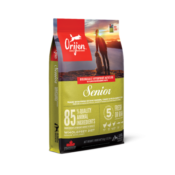 Orijen Senior сухий корм для собак з куркою та індичкою 11,4 кг