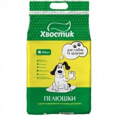 Хвостик пеленки для собак и щенков 60×90 см 100 шт