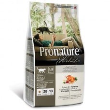 Pronature Holistic Cat Turkey & Cranberries сухий корм з індичкою та журавлиною 2,72 кг