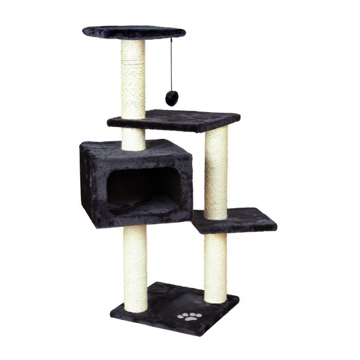 Trixie Palamos кігтеточка для котів комплексна з будиночком антрацитова 109 см