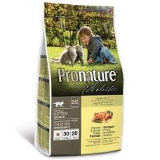 Pronature Holistic Kitten Chicken&Sweet Potato сухой корм с курицей и бататом 2,72 кг