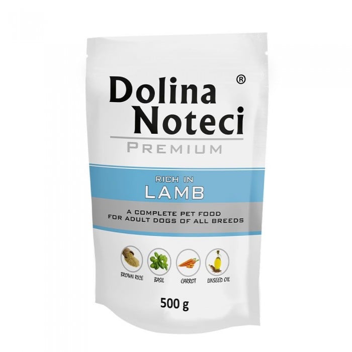 Dolina Noteci Premium влажный корм для собак с ягненком 500 г