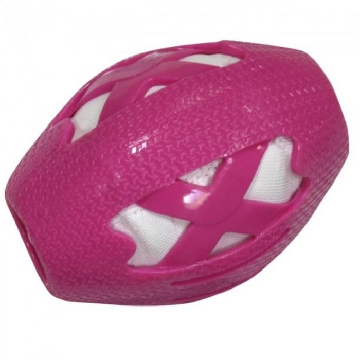 Croci Catcher іграшка для собак "Регбі м'яч" (рожевий) 14 см