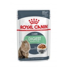 ROYAL CANIN DIGEST SENSITIVE влажный корм для кошек с чувствительным пищеварением 85г*12шт