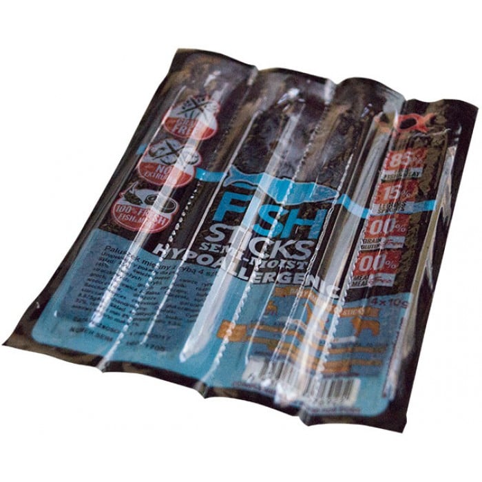 Alpha Spirit Dog Sticks Fish полувлажные лакомства для собак из рыбы 4*10г (палочки)
