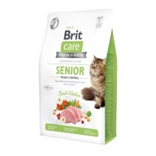 Brit Care Cat GF Senior Weight Control, 2кг (контроль ваги для дорослих котів)