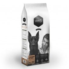 Amity Gigantes Chicken & Rice сухой корм для собак крупных пород с курицей и рисом 15кг