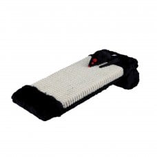 Trixie когтеточка для кошек досточка с валиком и игрушкой черная 15×35 см