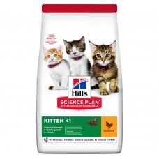 Hill's SP Kitten сухой корм для котят с курицей 1,5 кг NEW