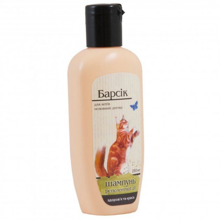 ProVET Природа Барсик шампунь репелентної дії від зовнішніх паразитів для котів 250 мл