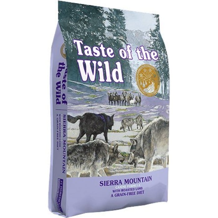 Taste of the Wild Sierra Mountain Canine Formula сухой корм для собак с ягненком 12,2 кг