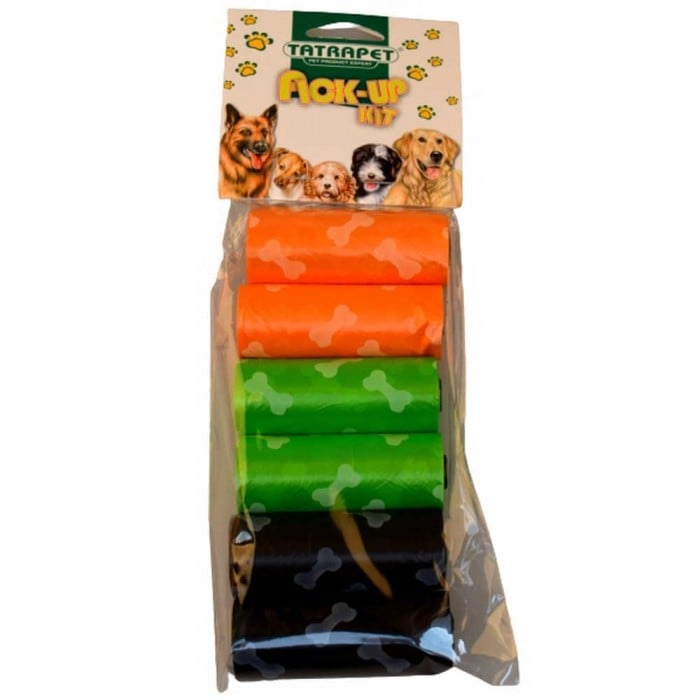 TATRAPET Pick-Up пакеты для уборки за собаками 6 рулонов х 15 шт.