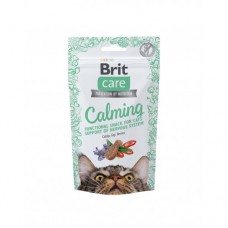 Brit Care Cat Snack Calming функциональные лакомства для котов с курицей 50 г