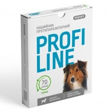 Provet Profiline протипаразитарний нашийник для собак великих порід (зелений) L